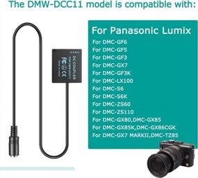 img 2 attached to Charge Your Lumix Camera With Ease - USB Type-C Cable And PD Adapter Compatible With DMC-GF6, GX7, And More