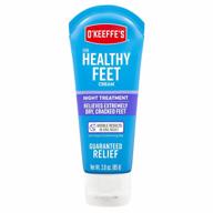 o'keeffe's healthy feet night treatment foot cream, 3.0 ounce tube, (pack of 1) logo