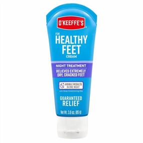 img 4 attached to O'Keeffe'S Healthy Feet Night Treatment Foot Cream, 3.0 Ounce Tube, (Pack Of 1)