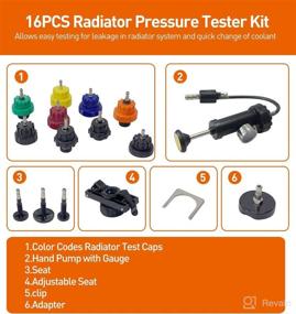 img 4 attached to TM15 Universal Radiator Pressure Automotive