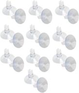 🐠 20-count cnz® aquarium air line pipe tube pump suction cups for fish tanks логотип