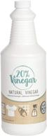 🧴 powerful 20% white vinegar concentrate - 1 quart industrial grade for safe and versatile cleaning logo