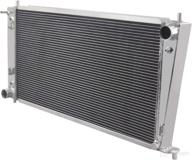 cooling care radiator: high-quality aluminum 4 row core for ford f150 heritage, f250, f350 super duty, expedition, lobo, lincoln blackwood, navigator, mark lt, v6 v8 engine 99-09, 99-08 logo