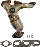 dorman 674-830 rear catalytic converter with integrated exhaust manifold for ford/mazda/mercury (non-carb compliant) - compatible models & reliable performance logo