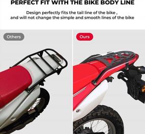 img 1 attached to Enhance Your CRF250L Adventure With KEMIMOTO Rear Rack And Luggage Carrier