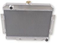 🔥 luxerad 3-row core aluminum cooling radiator for 1972-1986 jeep cj5 cj6 cj7 with v8 conversion chevy engine radiator (gm/chevy v8 engine swap) logo