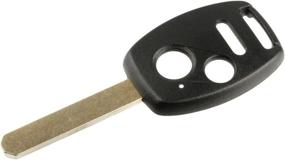 img 1 attached to 🔑 Key Fob Keyless Entry Remote Shell Case & Pad for Honda Fit 2007-2008, Odyssey 2005-2010, Pilot 2005-2008, Ridgeline 2006-2014