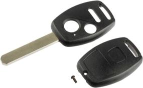 img 4 attached to 🔑 Key Fob Keyless Entry Remote Shell Case & Pad for Honda Fit 2007-2008, Odyssey 2005-2010, Pilot 2005-2008, Ridgeline 2006-2014