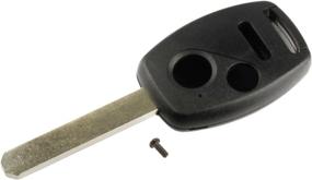 img 2 attached to 🔑 Key Fob Keyless Entry Remote Shell Case & Pad for Honda Fit 2007-2008, Odyssey 2005-2010, Pilot 2005-2008, Ridgeline 2006-2014