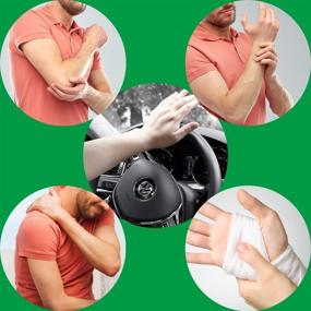 img 1 attached to Enhance Driving Comfort and Safety with Steering Wheel Spinner, Power Handle and Skin-Touch Silicone for Any Vehicle - Trucks, Pickup Trucks, Semis, Cars, Mowers, Tractors