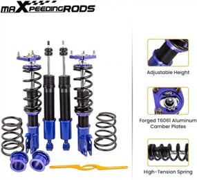 img 3 attached to Модернизируйте подвеску вашего Ford Mustang с помощью койловеров MaXpeedingrods - модели 1994-2004 годов, регулируемая высота и улучшенная амортизация