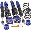 upgrade your ford mustang's suspension with maxpeedingrods coilovers - 1994-2004 model years, adjustable height and improved shock absorption logo