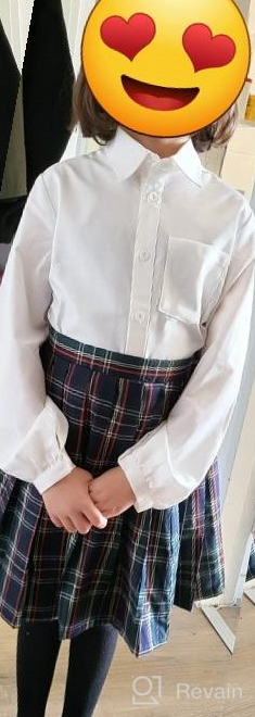 img 1 attached to 👗 Adorable Tartan School Uniform Skirts & Skorts for Girls - Perfect for Your Little Ones! review by Justino Pratama