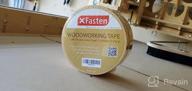 img 1 attached to Industrial-Strength Double-Sided Woodworking Tape, 4"X30 Yards Yellow CNC Machine Tape For Woodworkers And Crafters - Removable Woodturner'S Tape From XFasten review by Cris Walton