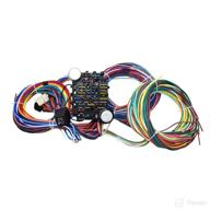 a-team performance - xl wire universal wiring harness kit - 21 standard circuit for muscle cars and hot rods logo