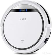 ilife v3s pro robot vacuum cleaner - tangle-free suction, slim design, self-charging, daily schedule cleaning - ideal for pet hair, hard floors, and low pile carpets логотип