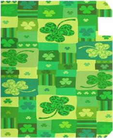 img 2 attached to St. Patrick'S Day Magnetic Mailbox Cover: Shamrock Clover, Buffalo Check Plaid & Irish Luck!