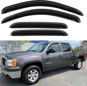 img 3 attached to Deflectors Chevrolet Silverado Suburban Avalanche