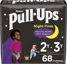img 4 attached to Pull Ups Night Time Training Disposable Packaging Potty Training ~ Training Pants