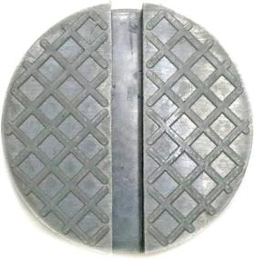 img 3 attached to TMB Motorsports Medium Size Universal Slotted 🔵 Polyurethane Jack Pad Frame Rail Protector - 10 Pack
