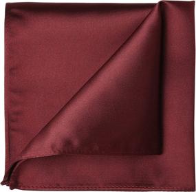 img 3 attached to 🍬 Toffee Handkerchief: Elevate Your Style with KissTies Pocket Square - Men's Fashion Accessories