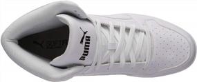 img 1 attached to 👟 High Top Men's PUMA Rebound Layup Sneakers in White - Stylish Footwear