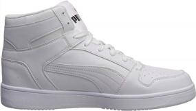 img 2 attached to 👟 High Top Men's PUMA Rebound Layup Sneakers in White - Stylish Footwear