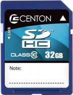 high-performance centon 32gb sdhc flash memory card - class 10 for ultimate speed and stability logo