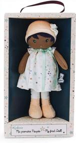 img 2 attached to Cuddly Kaloo Tendresse Manon K Soft Doll - Medium Size, Easy To Clean And Safe For Infants - Ages 0+