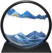 large 7 inch blue muyan moving sand art picture 3d deep sea sandscapes in motion glass desktop art toys for adults and kids logo