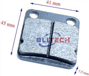 img 2 attached to Upgrade Your Braking Performance With Blitech Brake Pads For Yamaha Banshee 350 (1990-2006)