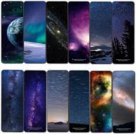 creanoso galaxy bookmarks (12-pack) - awesome bookmarks for men, women, teens – premium planetary learning educational bookmarkers – cool unique science gifts for bookworms, bibliophiles logo