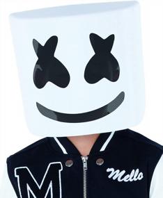 img 2 attached to Kids' Marshmello Costume Jacket From Spirit Halloween