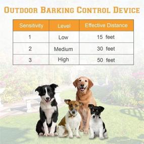 img 3 attached to 🏡 CleverSprouts Ultrasonic Anti Barking Device - Sonic Bark Deterrents and Control for Outdoor, White Birdhouse Design