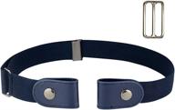 👗 invisible elastic women's belts: buckle stretch women's accessories логотип