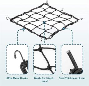 img 4 attached to Stretchs Bungee Adjustable Motorcycle 2PCS Latex