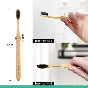 img 1 attached to Environmentally-Friendly Toothbrush with Biodegradable Bristles