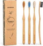 environmentally-friendly toothbrush with biodegradable bristles logo