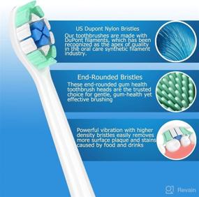 img 1 attached to 🪥 Sonicare Toothbrush Replacement Compatible with Protective Function