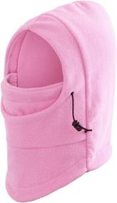 img 4 attached to Luvnfun Windproof Balaclava: Essential Cold Weather Accessories for Children and Toddler Girls