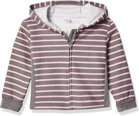 img 4 attached to Hanes Ultimate Baby Zippin Fleece Hoodie: Cozy and Convenient Outerwear for Little Ones