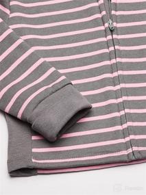 img 2 attached to Hanes Ultimate Baby Zippin Fleece Hoodie: Cozy and Convenient Outerwear for Little Ones