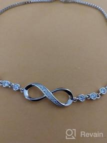 img 5 attached to Infinity Love Bracelets: Perfect Birthday & Valentines Day Gifts For Women & Girls