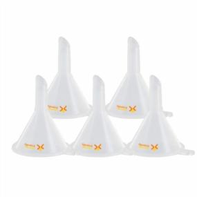 img 4 attached to 5 Pack Small Micro Funnel For Spices, Essential Oil Refilling, Lab Bottles, Sand Art Supplies, Perfumes, Powder Arts & Crafts And Recreational Activities By HumanFriendly