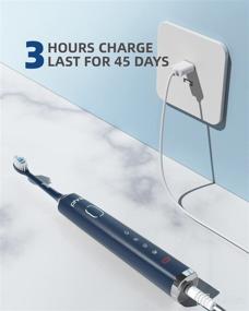 img 1 attached to 🪥 Phniti Waterproof Electric Toothbrushes: Optimal Dental Care at Your Fingertips