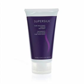 img 3 attached to Indulge Your Hair With Brocato Supersilk Pure Leave-In Treatment. 4 Oz Anti-Frizz Conditioner Cream For Dry Hair Smoothing.