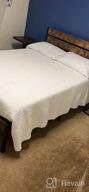 img 1 attached to VECELO Rustic Wood Full Bed Frame With Strong Metal Support Slats And Mattress Foundation - No Box Spring Required review by Delos Rodeo