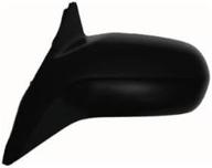 🚗 tyc 4720232 honda civic driver side power non-heated replacement mirror - smooth black: reliable and affordable option logo