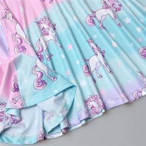 img 1 attached to Sleeveless Unicorn Dresses Little Clothes Girls' Clothing : Dresses