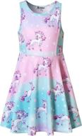 sleeveless unicorn dresses little clothes girls' clothing : dresses logo